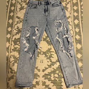 american eagle mom jeans